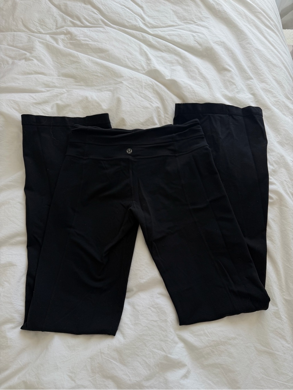 lululemon athletica Black Boot Cut Flare yoga Pants